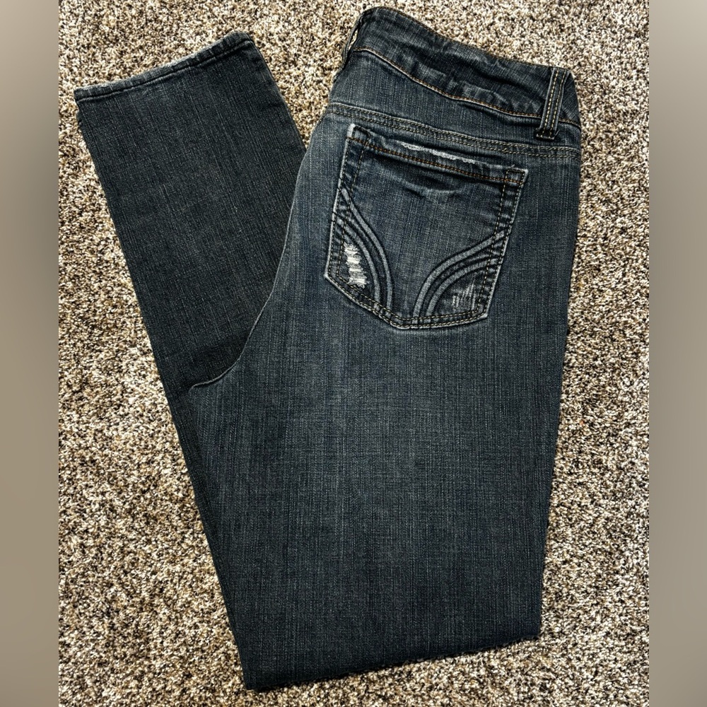 Stylish Dark Blue Denim Jeans